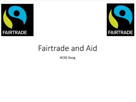 Fairtrade and Aid