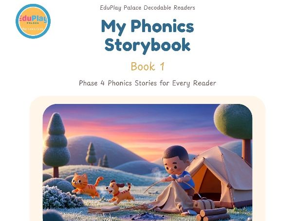 Phase 4 Phonics Decodable story Book 1