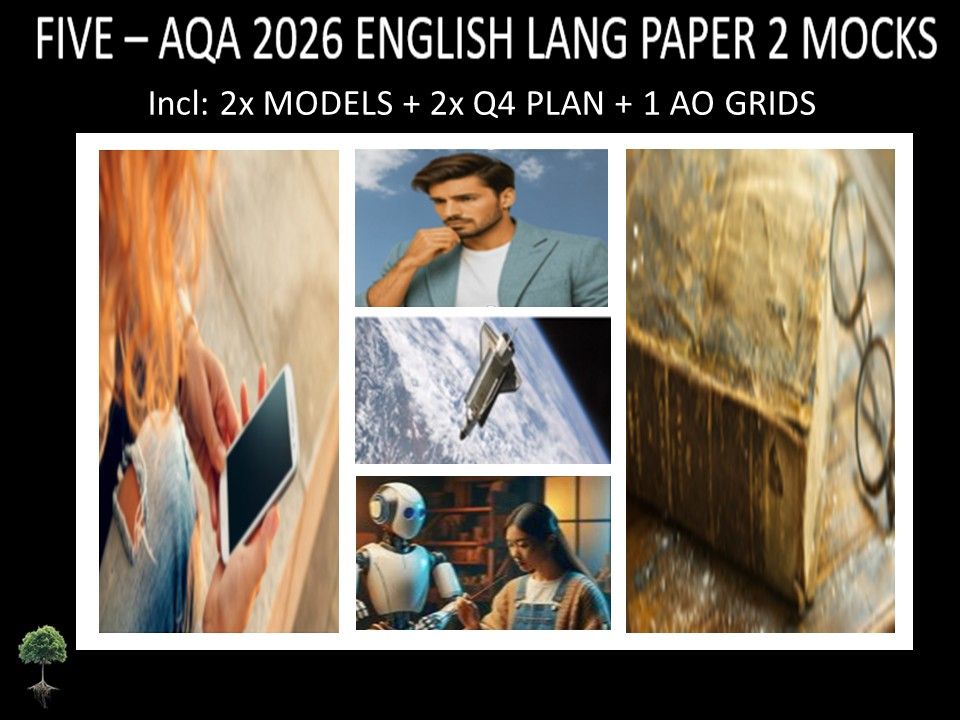 FIVE - AQA PAPER 2 | 2026 FULL MOCKS | MODELS | Q4 PLAN | AO GRIDS