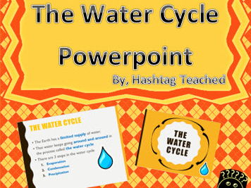 The Water Cycle Powerpoint Presentation