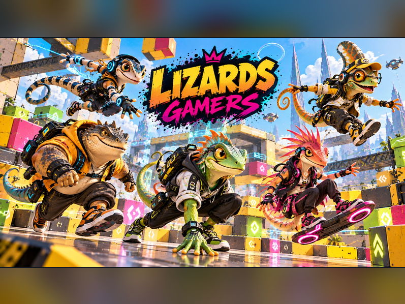 Gamer-Lizards | Visual Storytelling & Creative Language Activities