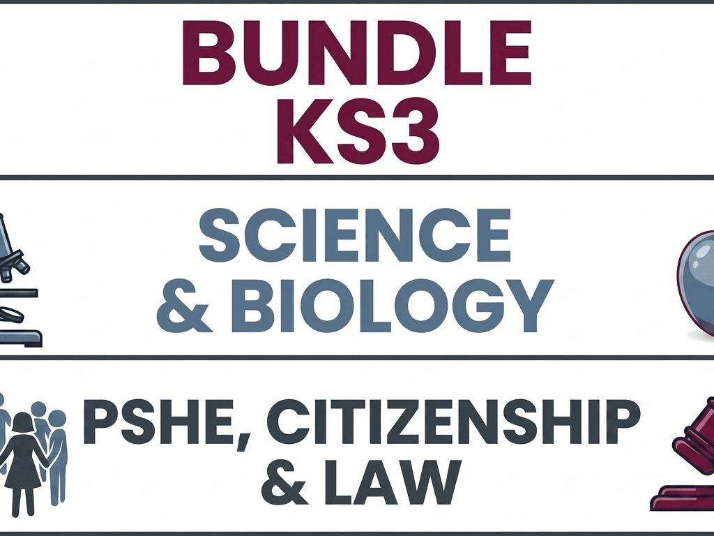 KS3 Science and PSHE bundle