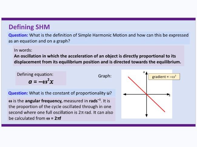 OCR A Level Physics Full Set of Module 5 Revision Lessons