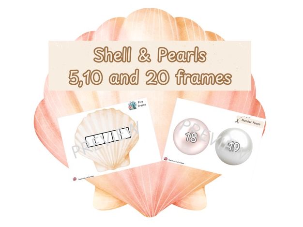 Shell 5,10 and 20 frame & pearl numbers