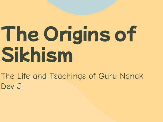 The Origins of Sikhism
