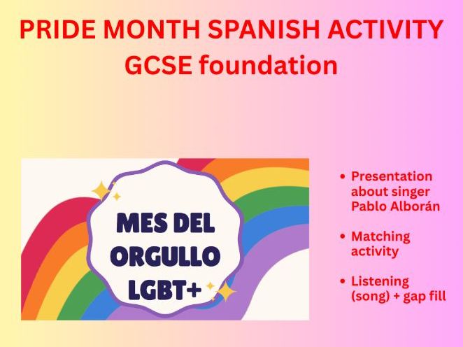 Spanish Music + Pride Month Listening Lesson