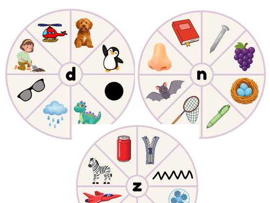 Sound Spotter Wheels – Initial Sound Phonics