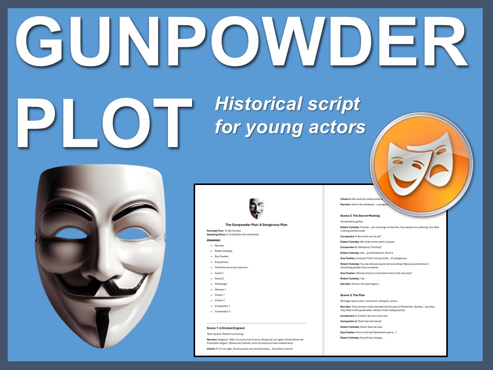 The Gunpowder Plot: A short script for young actors