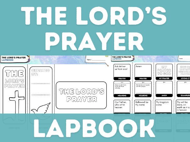 The Lord's Prayer Lapbook | Catholic Teaching Resources