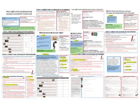 AQA GCSE SOCIOLOGY: Crime and Deviance - The social construction of crime and deviance (Becker)