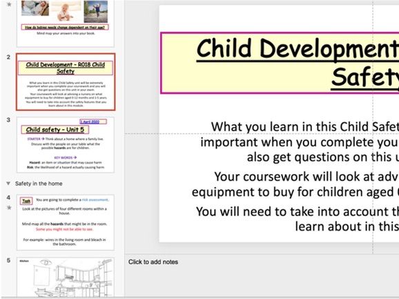 Child Development - Child Safety Module