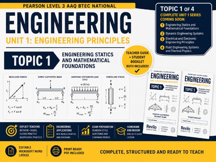 AAQ L3 Engineering Unit 1: Topic 1