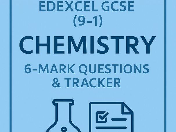 Separate Science Chemistry – Paper 1: 6‑Mark Questions & Tracker