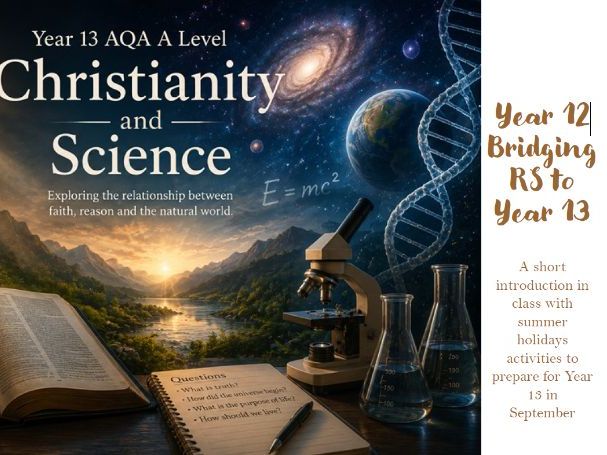 AQA A Level Christianity and Science - revision or intro pack