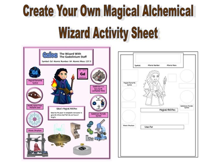 Magical Elements - Wizards1 - Activity Pages
