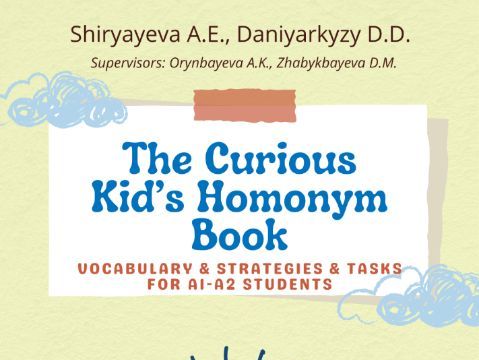 The Curious Kid’s Homonym Book: vocabulary & strategies & tasks for A1-A2 students