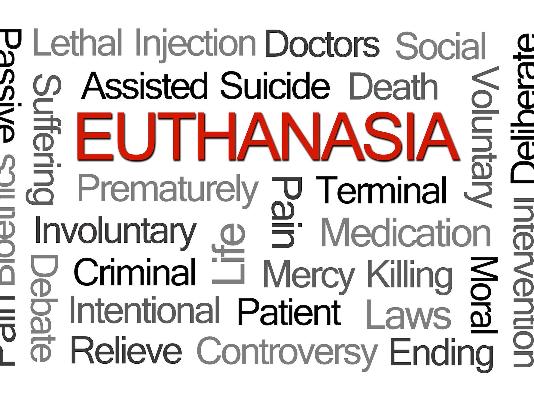 Non religious views on euthanasia