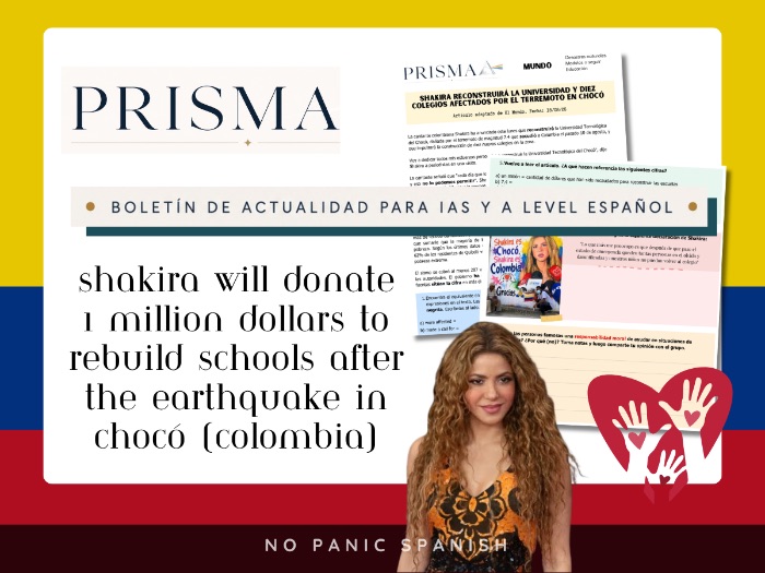 Shakira: Modelo a seguir | A Level Spanish | Articles