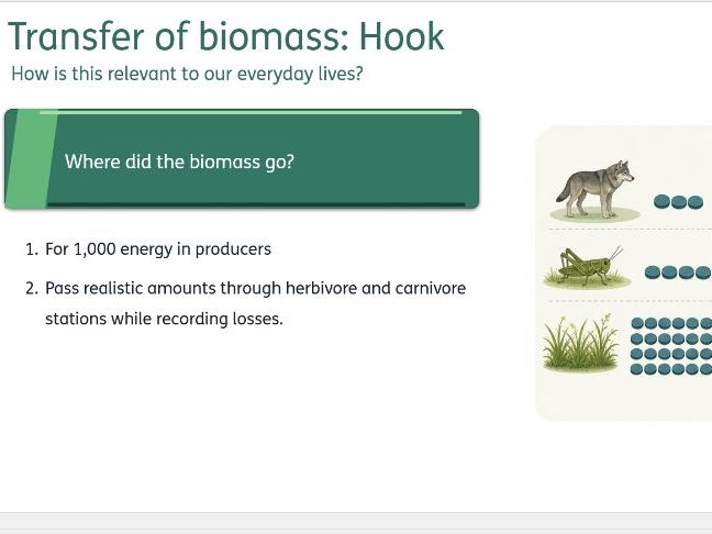Transfer of biomass