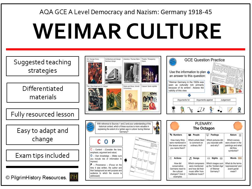 Weimar Culture and the Golden Age 1924-1929 | AQA A Level History