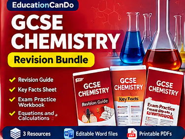 GCSE Chemistry Revision Bundle | Revision Guide, Key Facts & Exam Practice