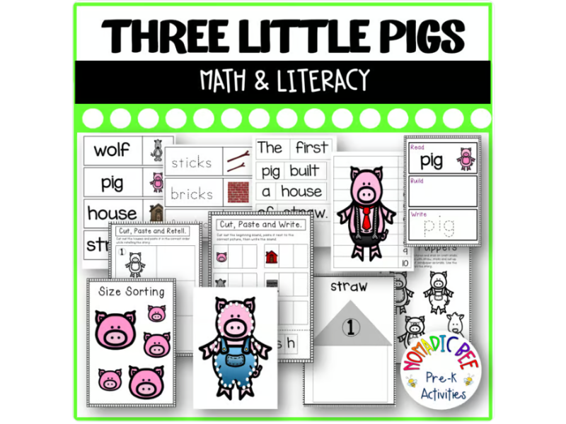 The Three Little Pigs Activities