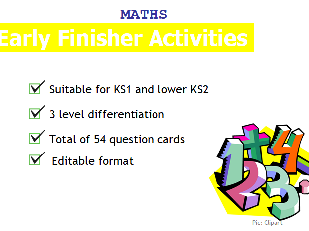 Maths Challenge Cards