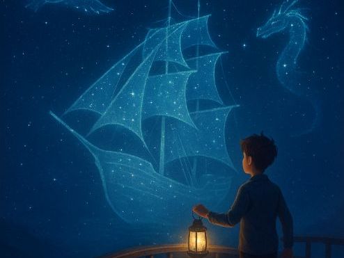 The Ship That Sailed the Stars (Original Story) - KS2 Differentiated Reading Comprehension