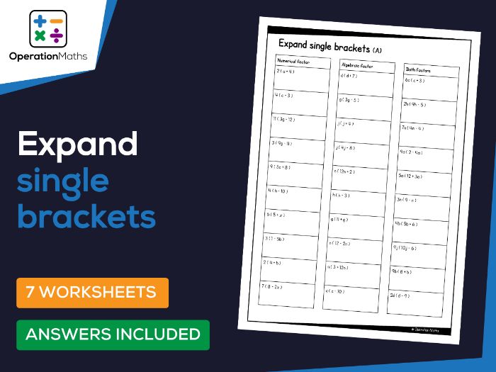 Expand single brackets