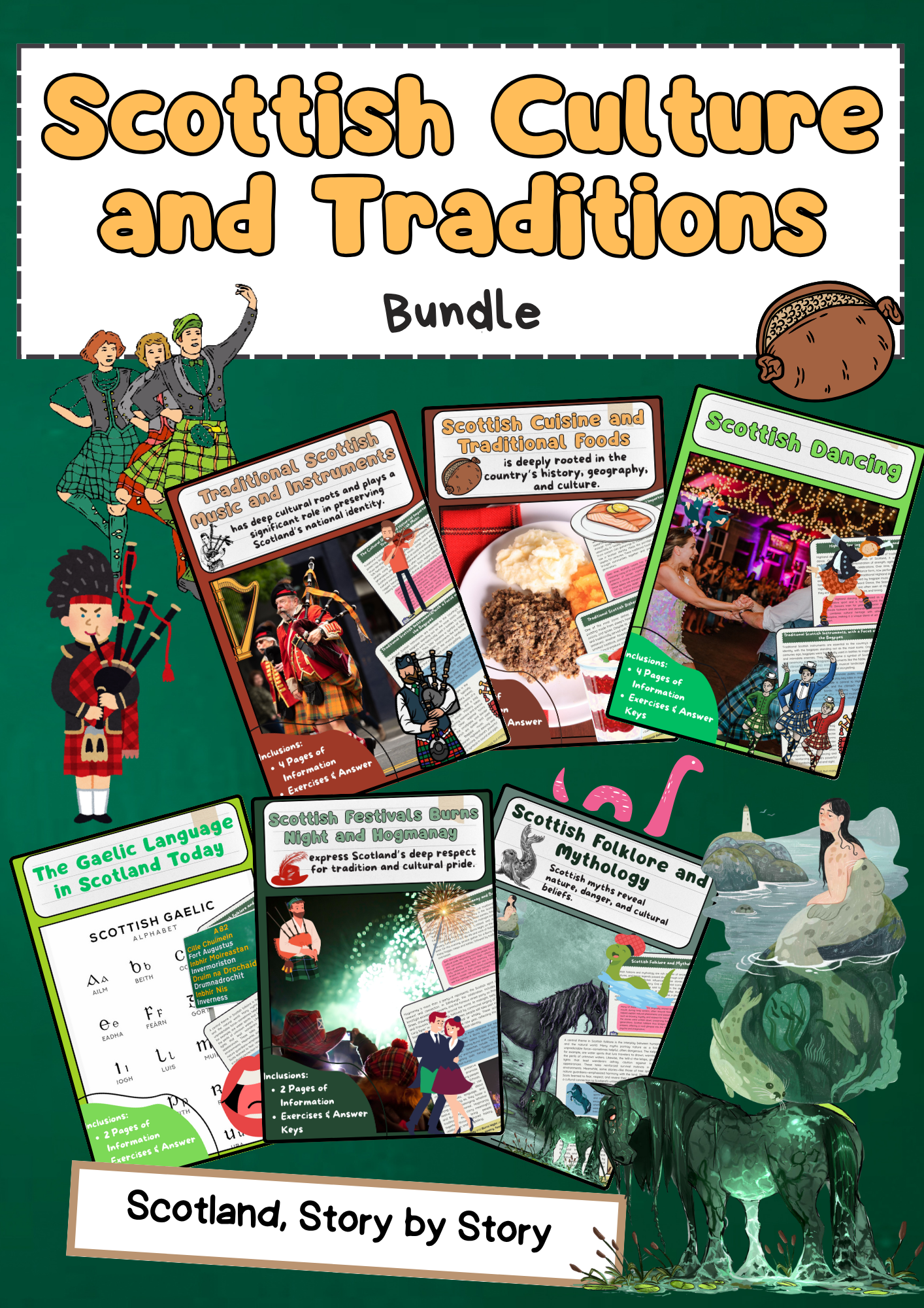 Scottish Culture and Traditions – Music, Festivals, Language, Food & Folklore