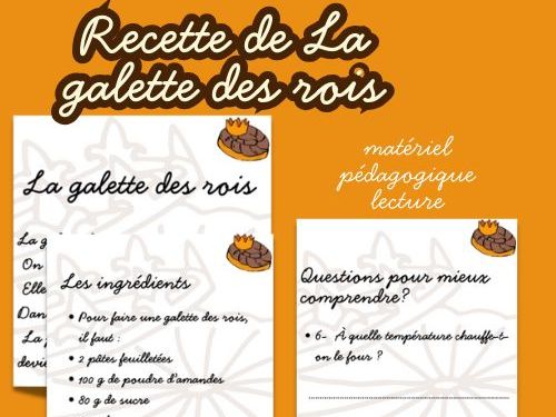 recette galette des rois nutrition
