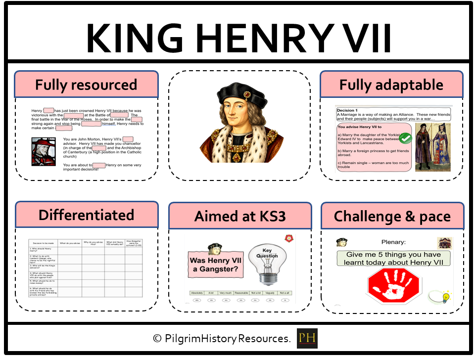 KS3 History: Henry VII - The First Tudor King
