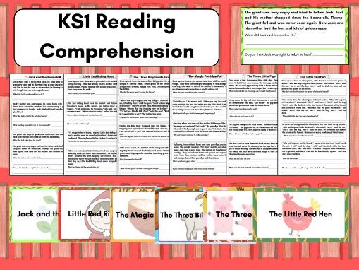KS1 Reading Comprehension - Traditional Tales