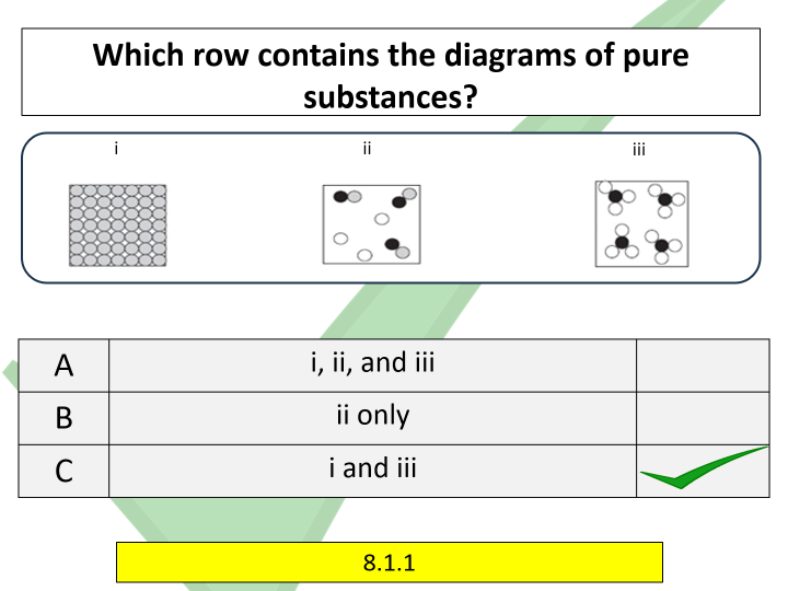 C8 MC assessment and review (AQA GCSE)