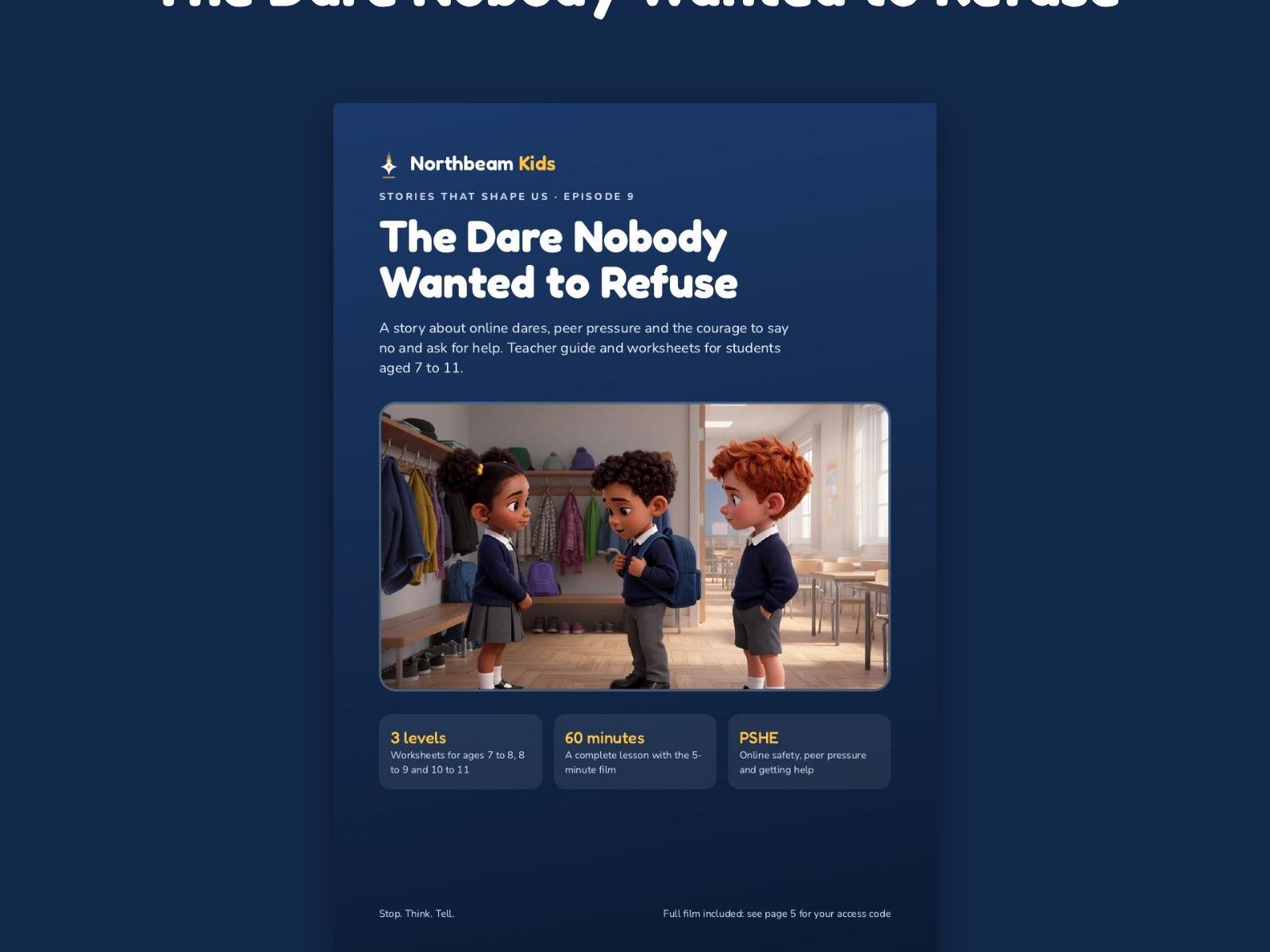The Dare Nobody Wanted to Refuse: KS2 Online Safety PSHE Lesson