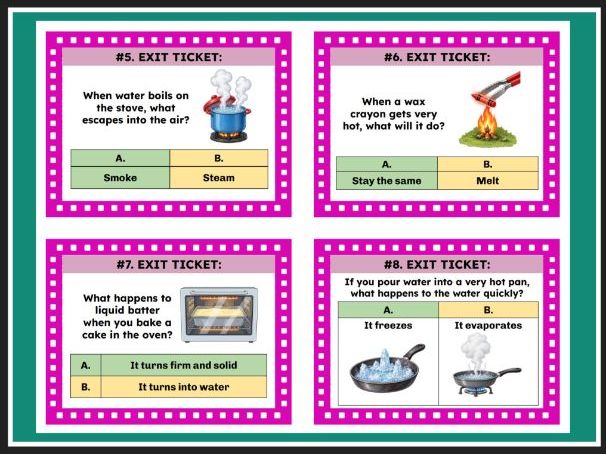 TEKS Science 1.6B Understanding Changes in Materials: Heating and Cooling
