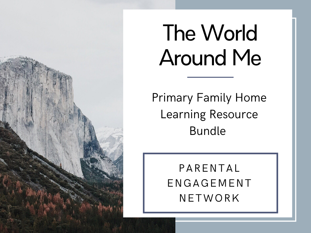 The World Around Me Primary Family Home Learning Resource Bundle