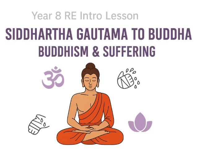 KS3 RE – Siddhartha Gautama to Buddha (Yr 8: Buddhism & Suffering)