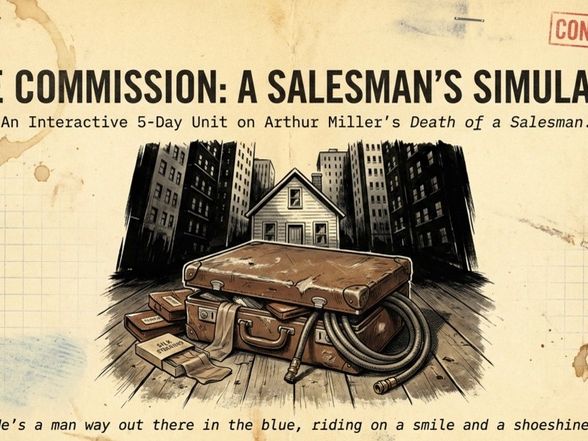Death of a Salesman Teaching Pack with 5-Lesson Interactive Game