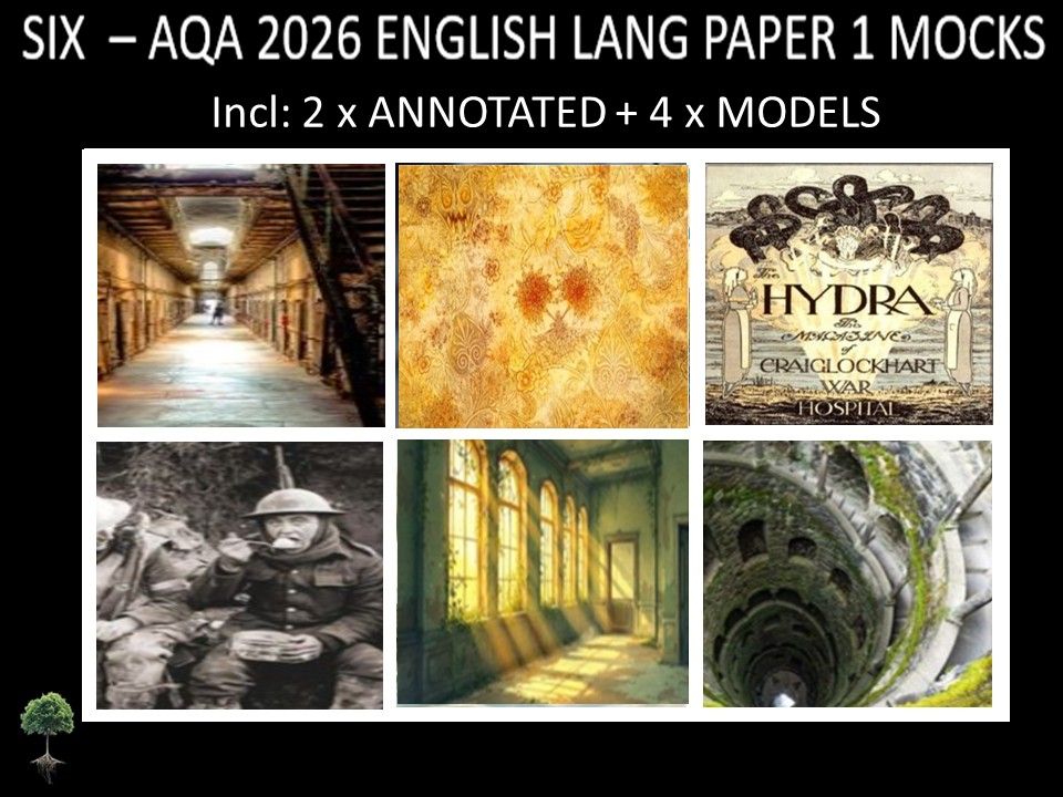 SIX - AQA PAPER 1 | 2026 FULL MOCKS | ANNOTATED | MODELS