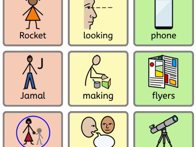 Colourful Semantics: Look Up by Nathan Bryon