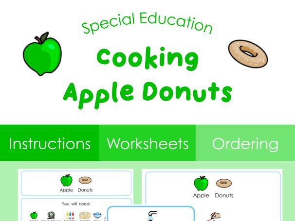 Apple Donuts – SEND Cooking Resource