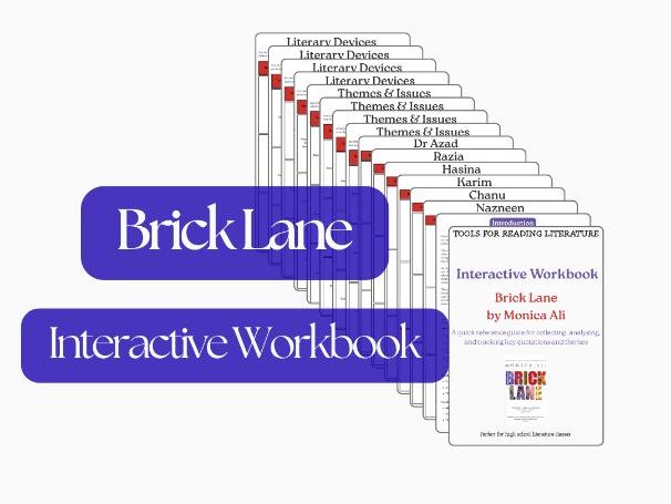 Brick Lane – Interactive Workbook: Key Quotes, Themes & Literary Devices