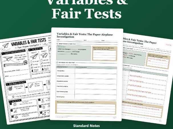 Variables & Fair Tests | Direct Instruction