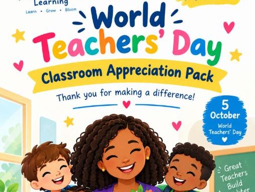 FREE World Teachers’ Day Classroom Appreciation Pack | 8 Printable Activities