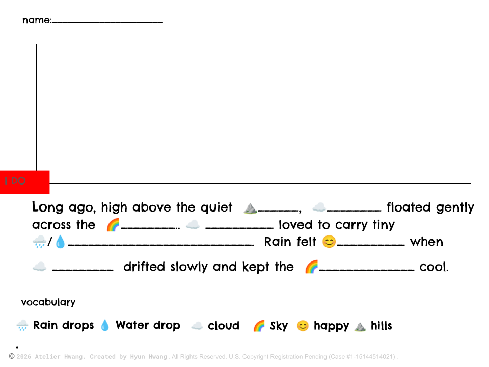 Grade 1 Folktale Writing: Rain and Cloud Retelling Workshop (Module 5)
