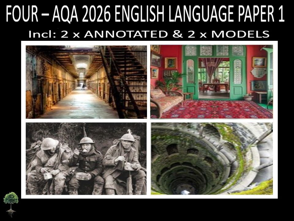FOUR - AQA PAPER 1 | 2026 FULL MOCKS | ANNOTATED  |  MODELS