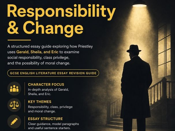 An Inspector Calls AQA Model Essay, Structure and Planning PDF