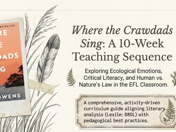 Where the Crawdads Sing Novel Study Unit | Senior English Literary Analysis |