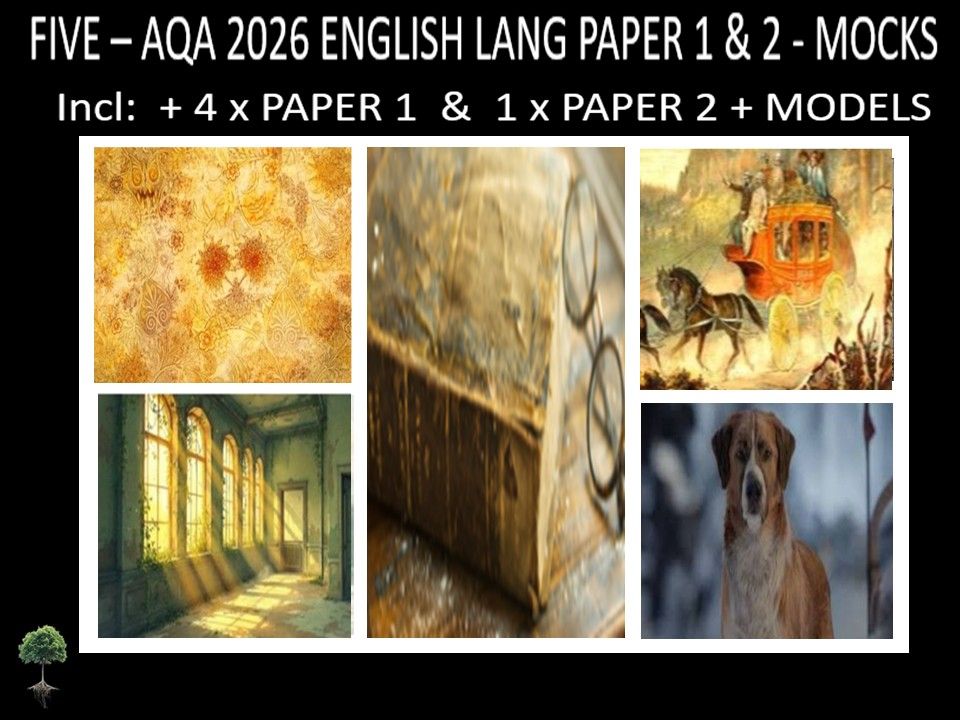 FIVE - AQA PAPER 1 & 2 | 2026 FULL MOCKS | MODELS